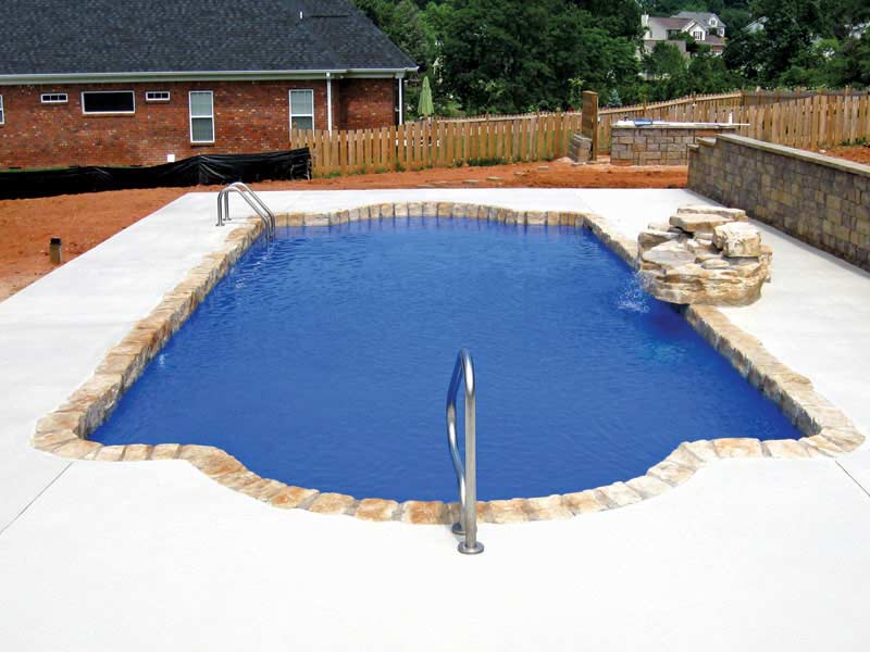 halo fiberglass pool