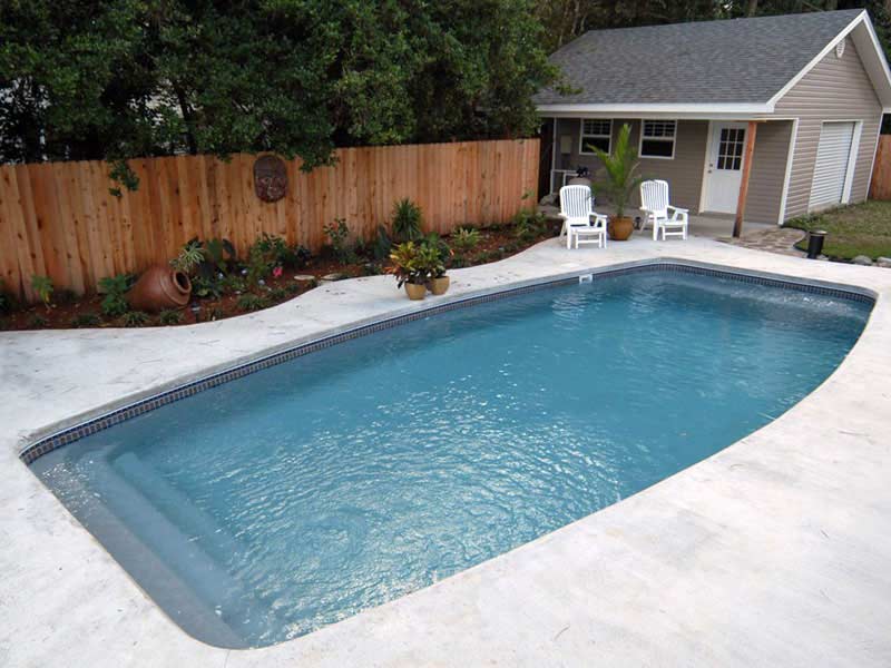 inception fiberglass pool