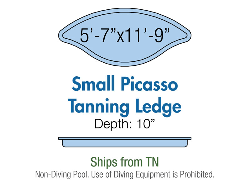 Small Picasso Tanning Ledge