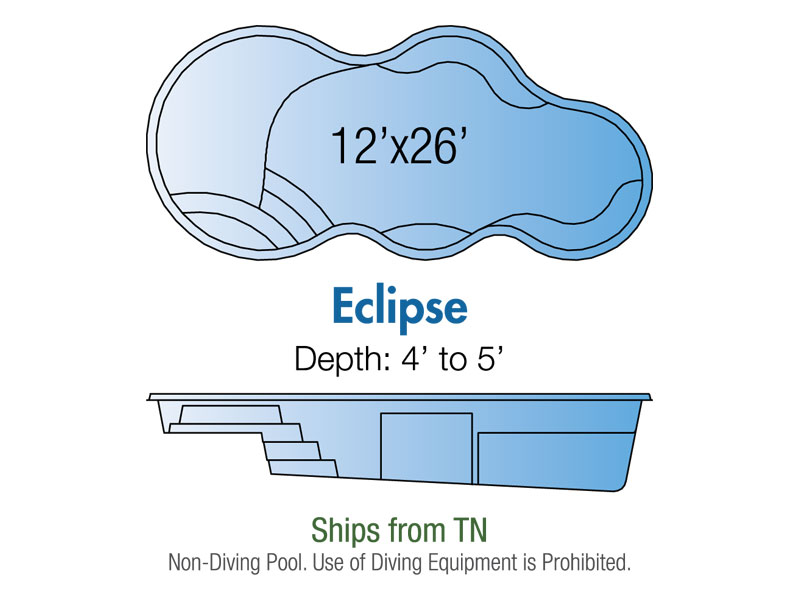 eclipse fiberglass pool