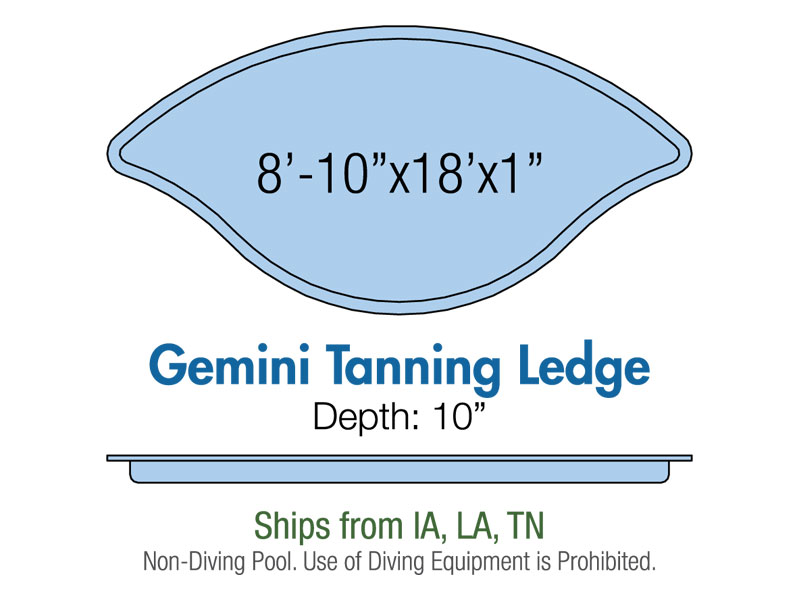 Gemini Tanning Ledge