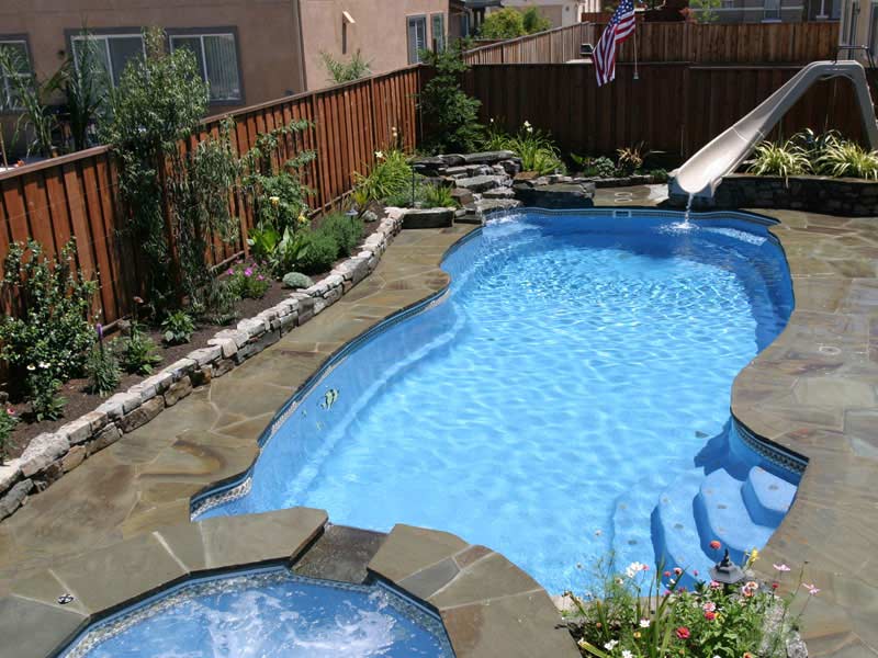 Freeform Pool Designs by Blue Hawaiian